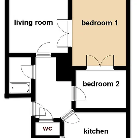 Apartmán Brighthome Castle District Budapešť